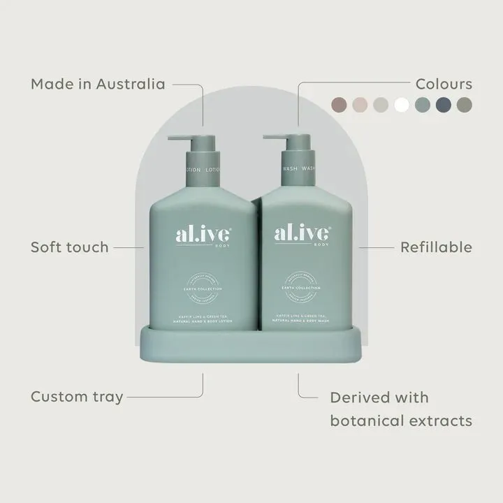 Al.ive Body Duo Kaffir Lime & Green Tea