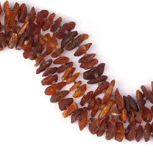 Amber 4-22mm Dark Chip - 15-16 Inch