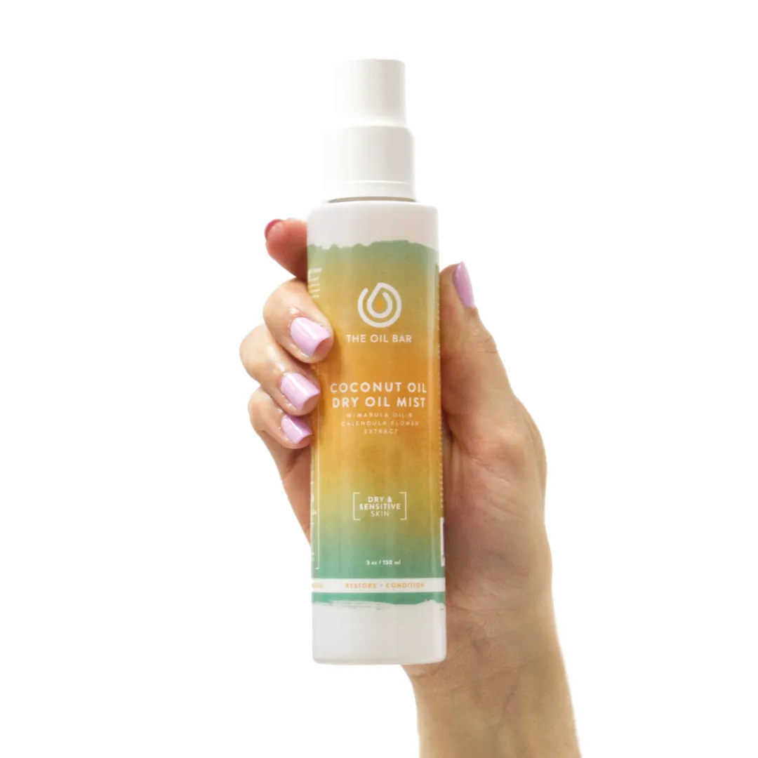 Amber White Coconut Oil Dry Oil Mist