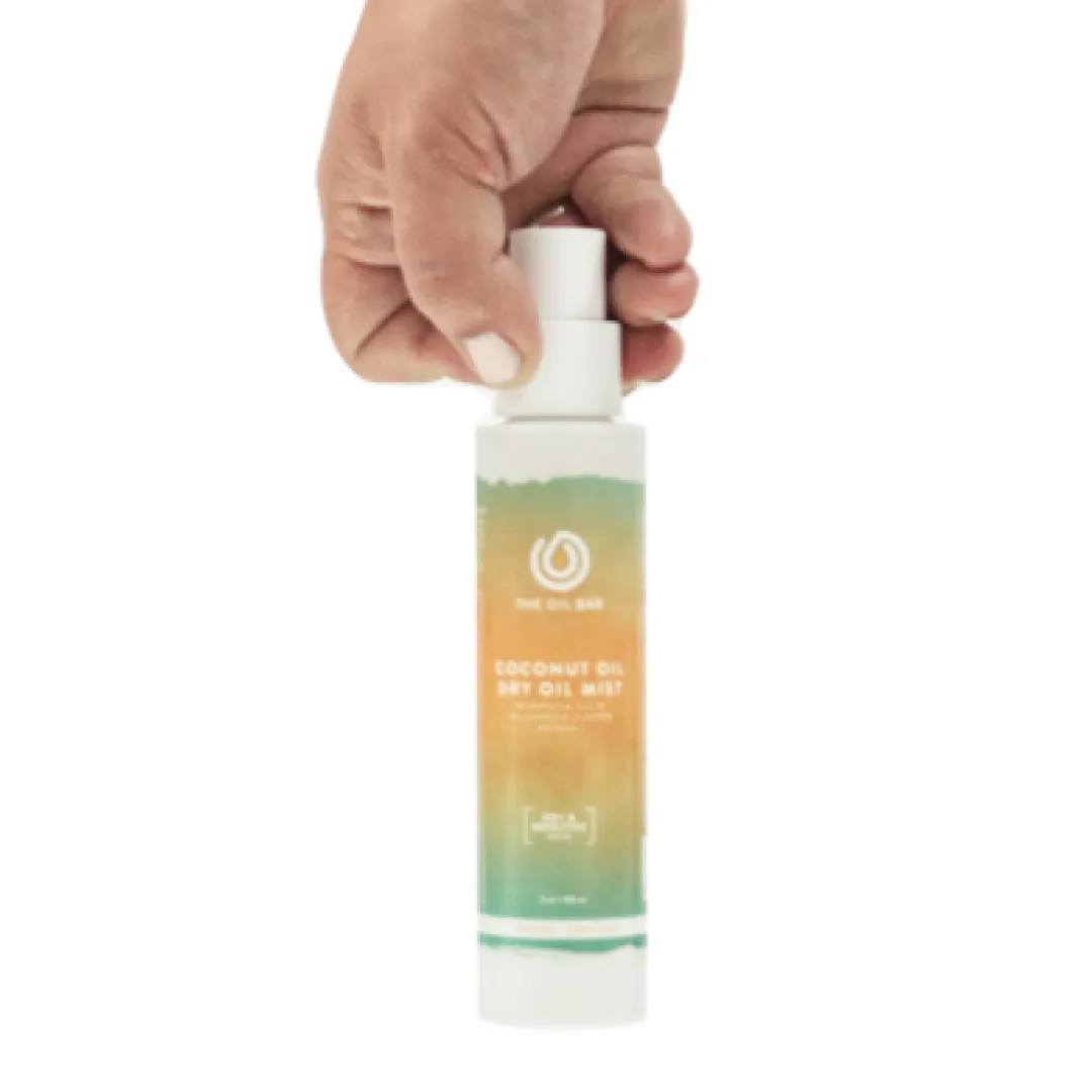 Amber White Coconut Oil Dry Oil Mist