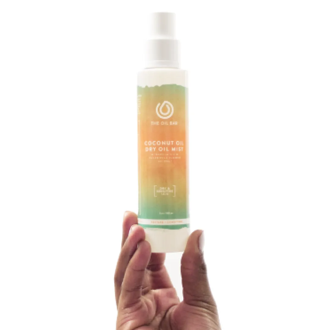 Amber White Coconut Oil Dry Oil Mist