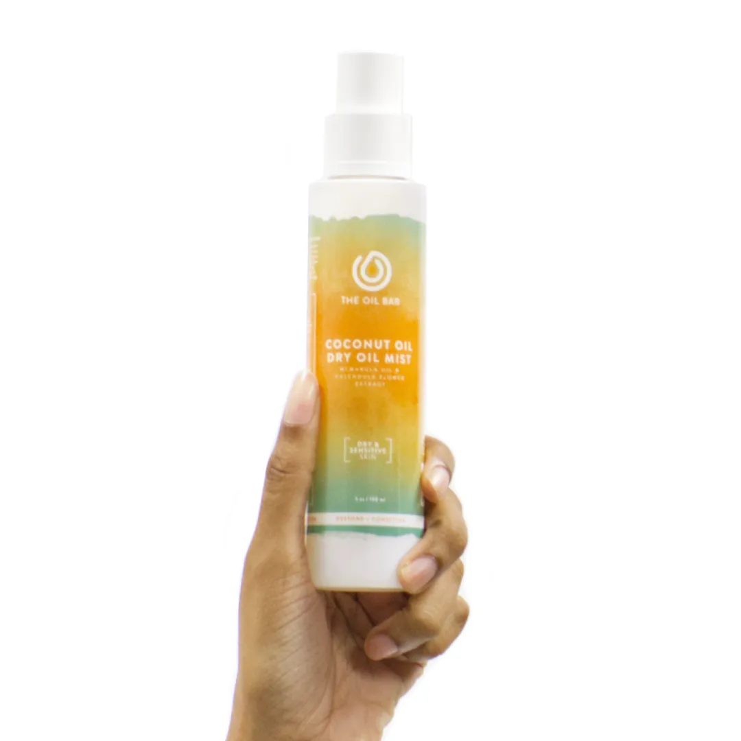 Amber White Coconut Oil Dry Oil Mist