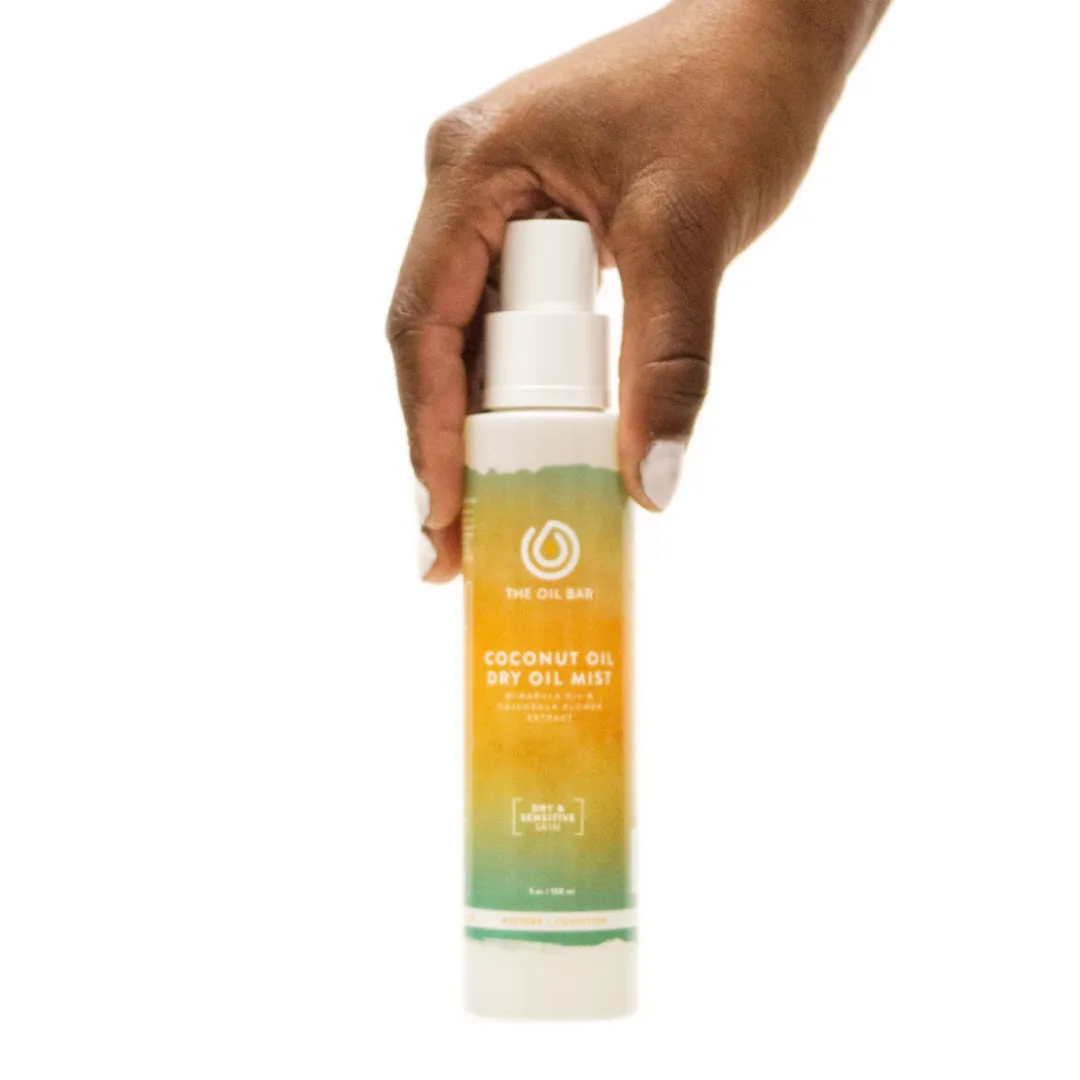 Amber White Coconut Oil Dry Oil Mist