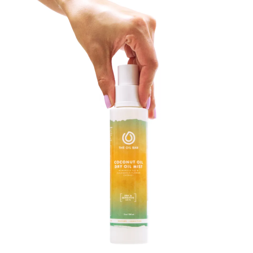 Amber White Coconut Oil Dry Oil Mist