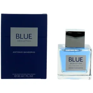 Antonio Banderas Men's Eau De Toilette Spray - Blue Seduction Tonic Notes, 1 oz