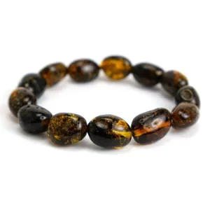 Baltic Amber Stretch Bracelet #2