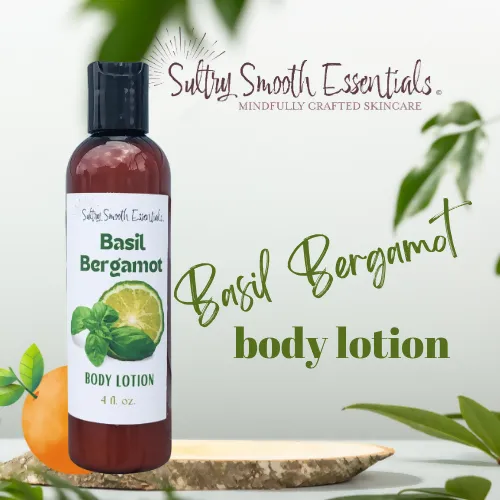 Basil Bergamot body lotion