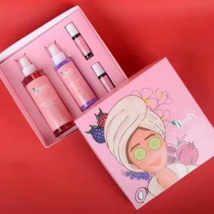 Body Cravings red Box (Body mist Pomegranate-hair mist sweet candy)