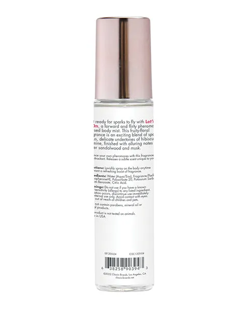 Cgc Body Mist W/pheromones