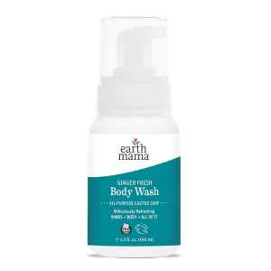 Earth Mama Organics Ginger Fresh Body Wash 5.3 oz Liquid