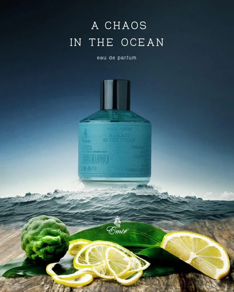 Emir Valar Series A Chaos In The Ocean perfumed water unisex 100ml
