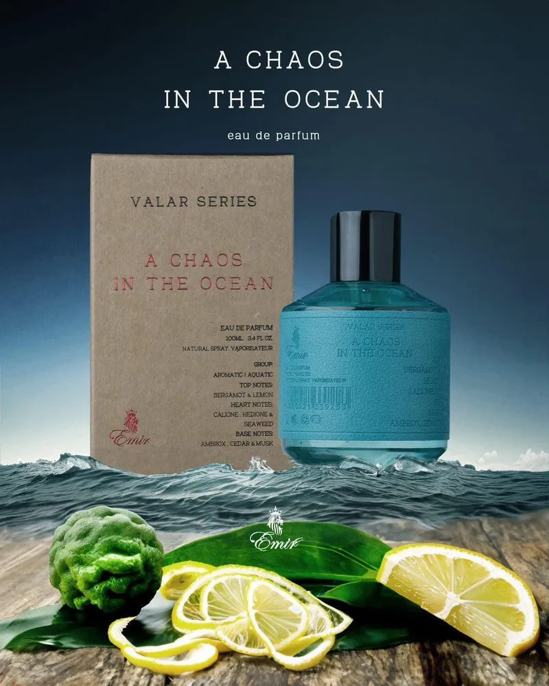 Emir Valar Series A Chaos In The Ocean perfumed water unisex 100ml