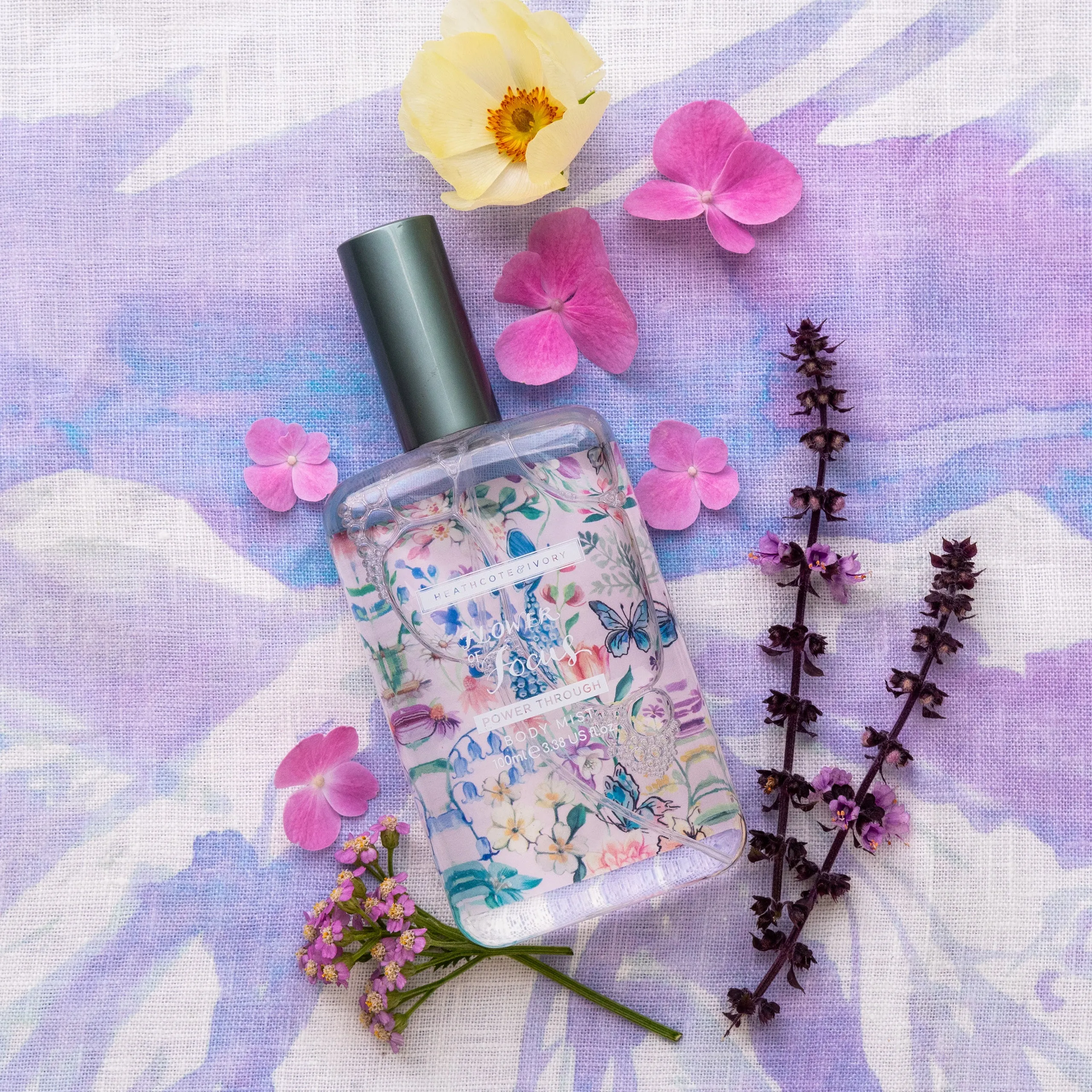Flower of Focus Power Through Body   Space Mist