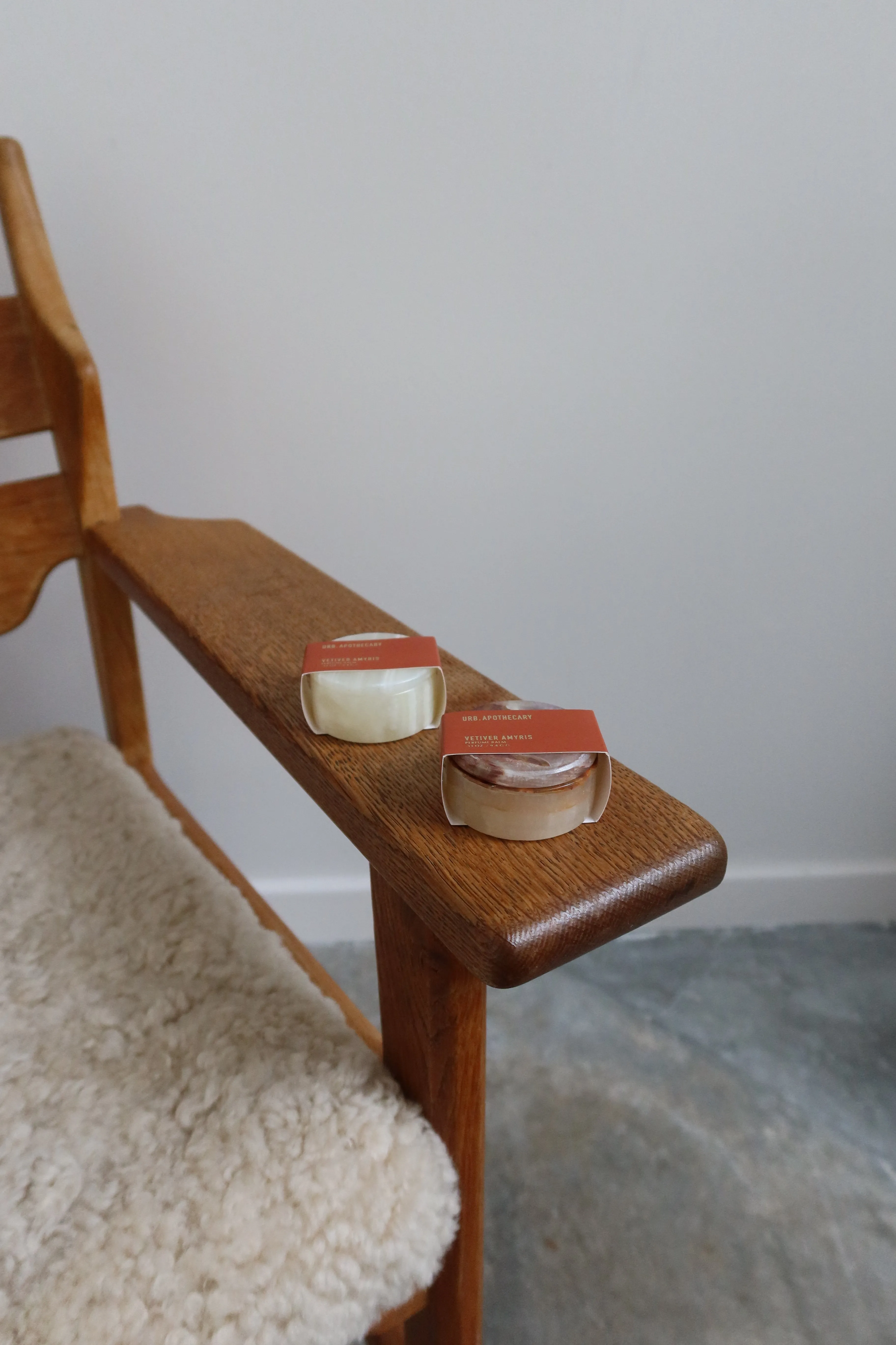 Green Onyx Jar Perfume Balm In Vetiver Amyris