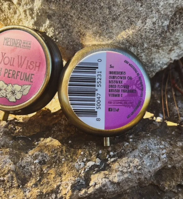 Handmade Solid Perfume With Flower