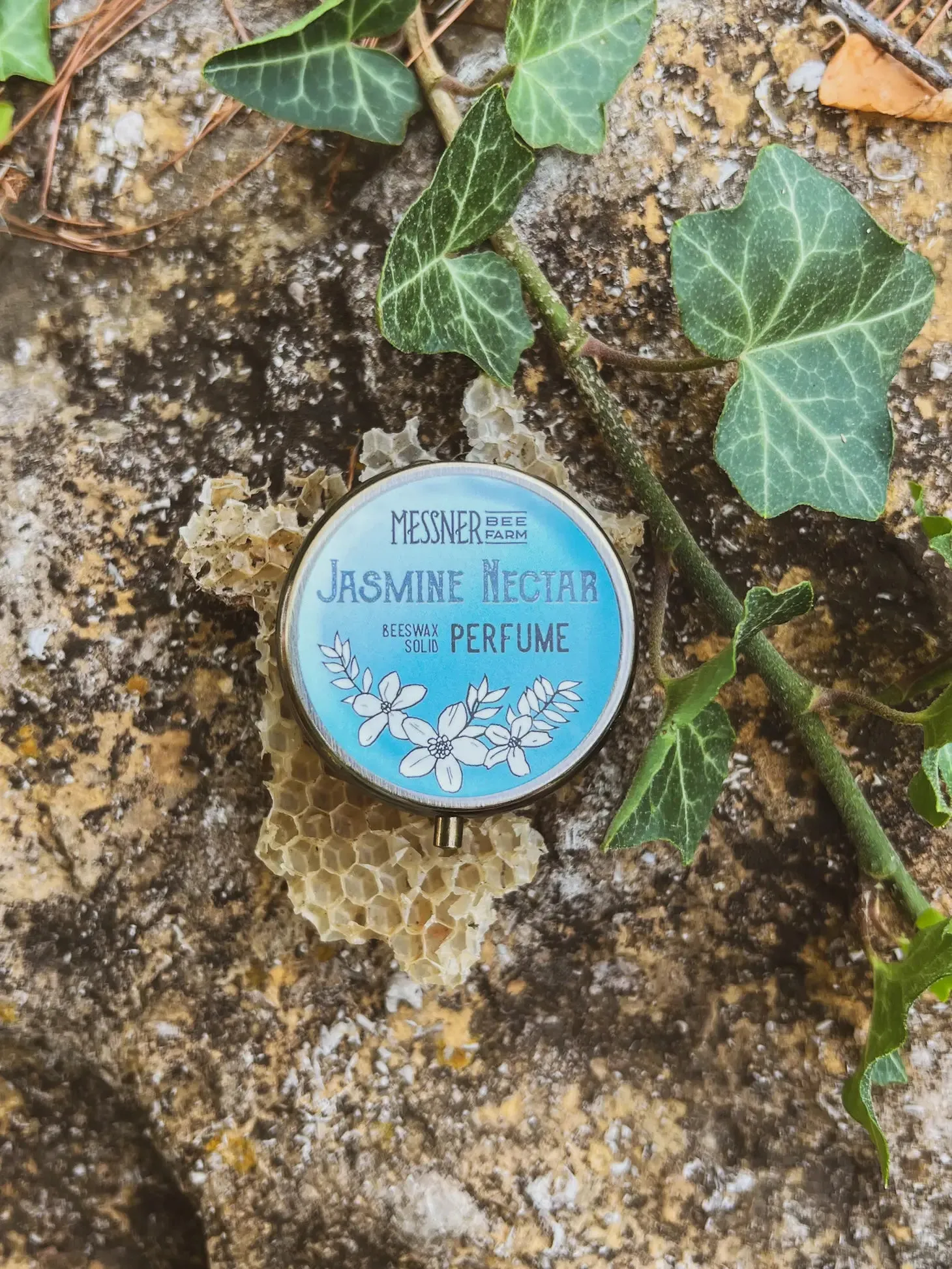 Handmade Solid Perfume With Flower