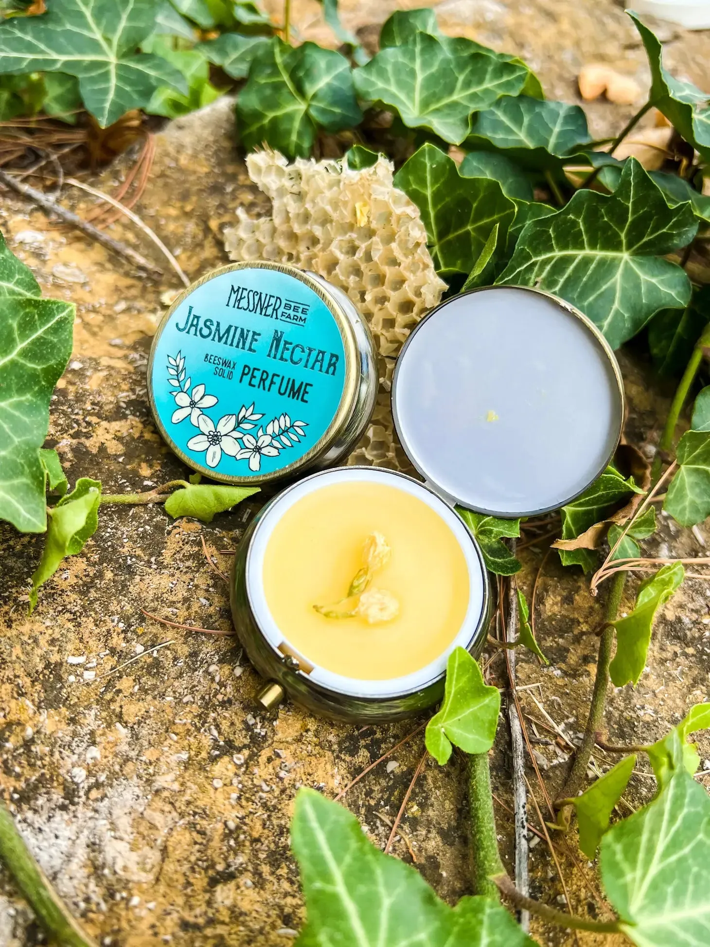 Handmade Solid Perfume With Flower