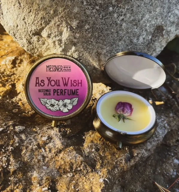 Handmade Solid Perfume With Flower