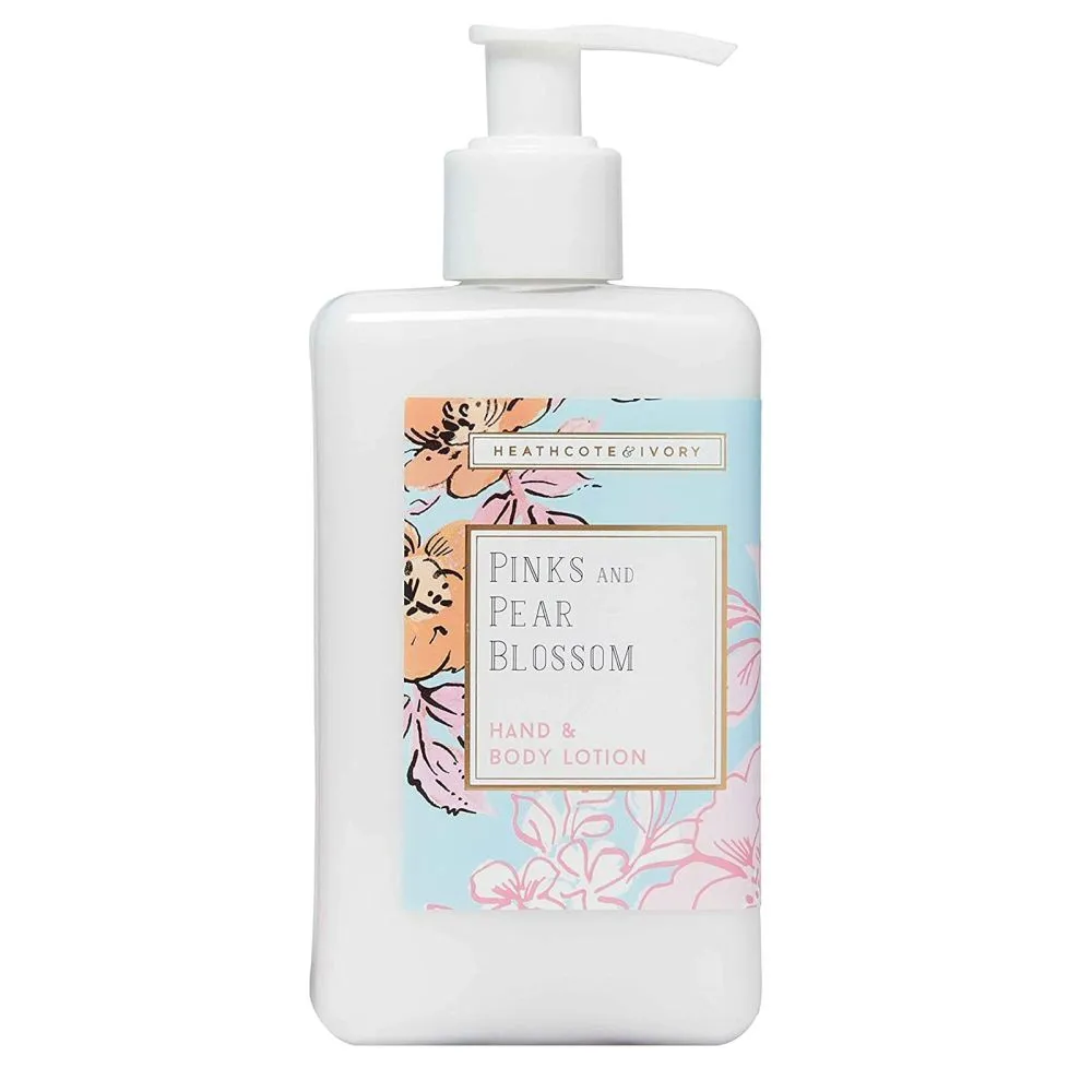 Heathcote & Ivory 250ml Pinks & Pear Blossom Hand & Body Lotion