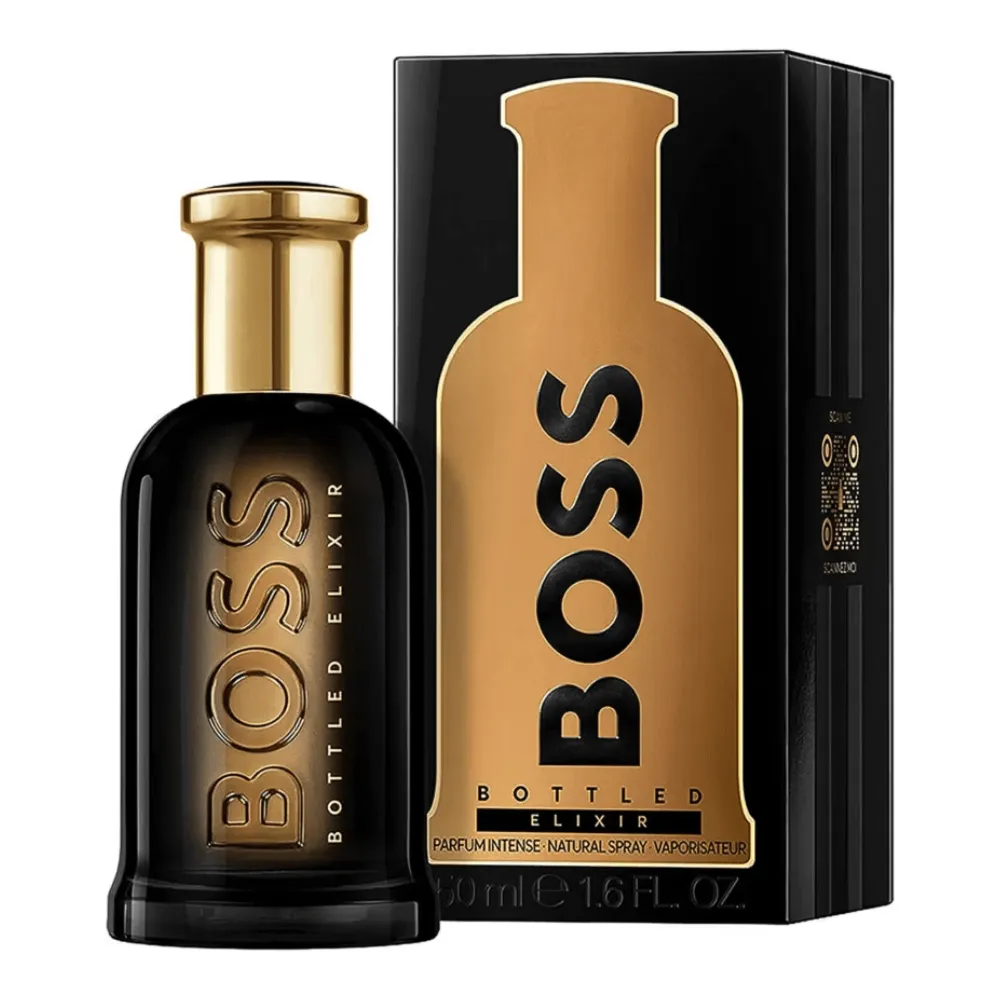Hugo Boss Bottled Elixir Eau De Parfum Men's Aftershave Spray (100ml)