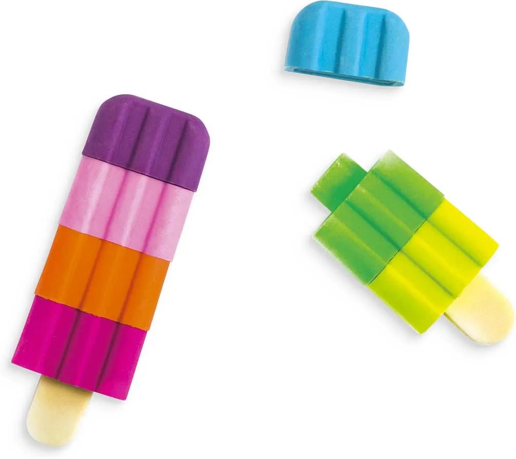Icy Pops Scented Erasers