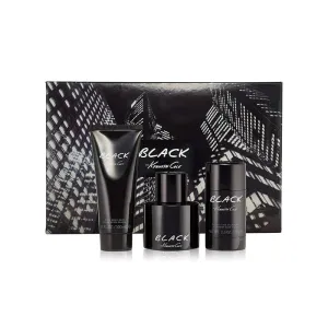 KENNETH COLE BLACK MEN 3S SET(100ML 100ML A/SHAVE 75ML DEO)