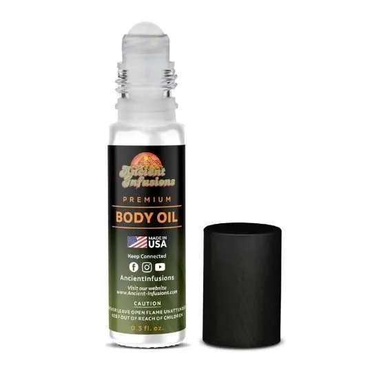 Luxury Angel Woman Inspired Roll-On Perfume Body Oil by Ancient Infusions – Uncut & Alcohol-Free for Women
