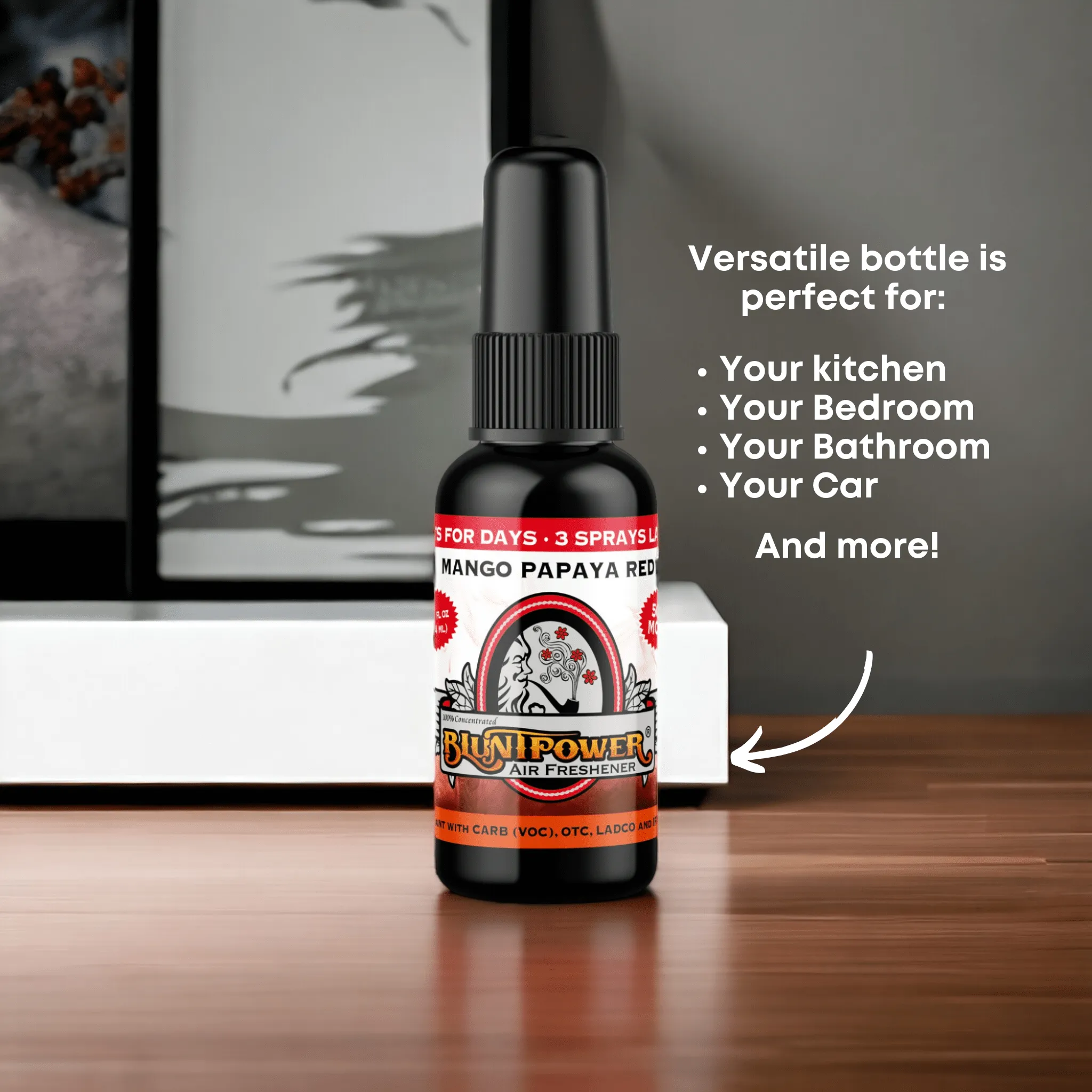 Mango Papaya Red Air Freshener Spray