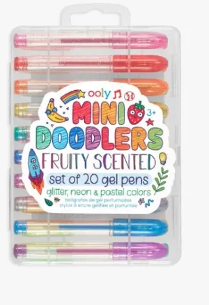 Mini Doodlers Fruity Scented Gel Pens Set of 20