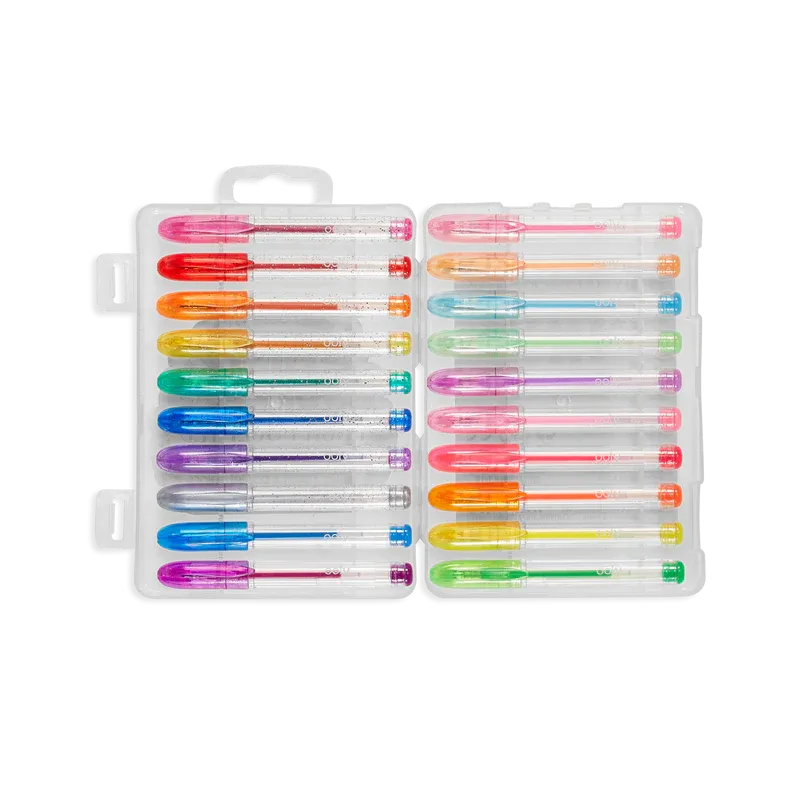 mini doodlers - set of 20 fruity scented gel pens
