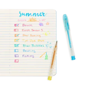 mini doodlers - set of 20 fruity scented gel pens