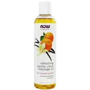 NOW Solutions Refreshing Vanilla Citrus Massage Oil