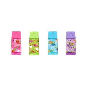 Ooly Lil' Juicy Box Scented Eraser   Sharpener