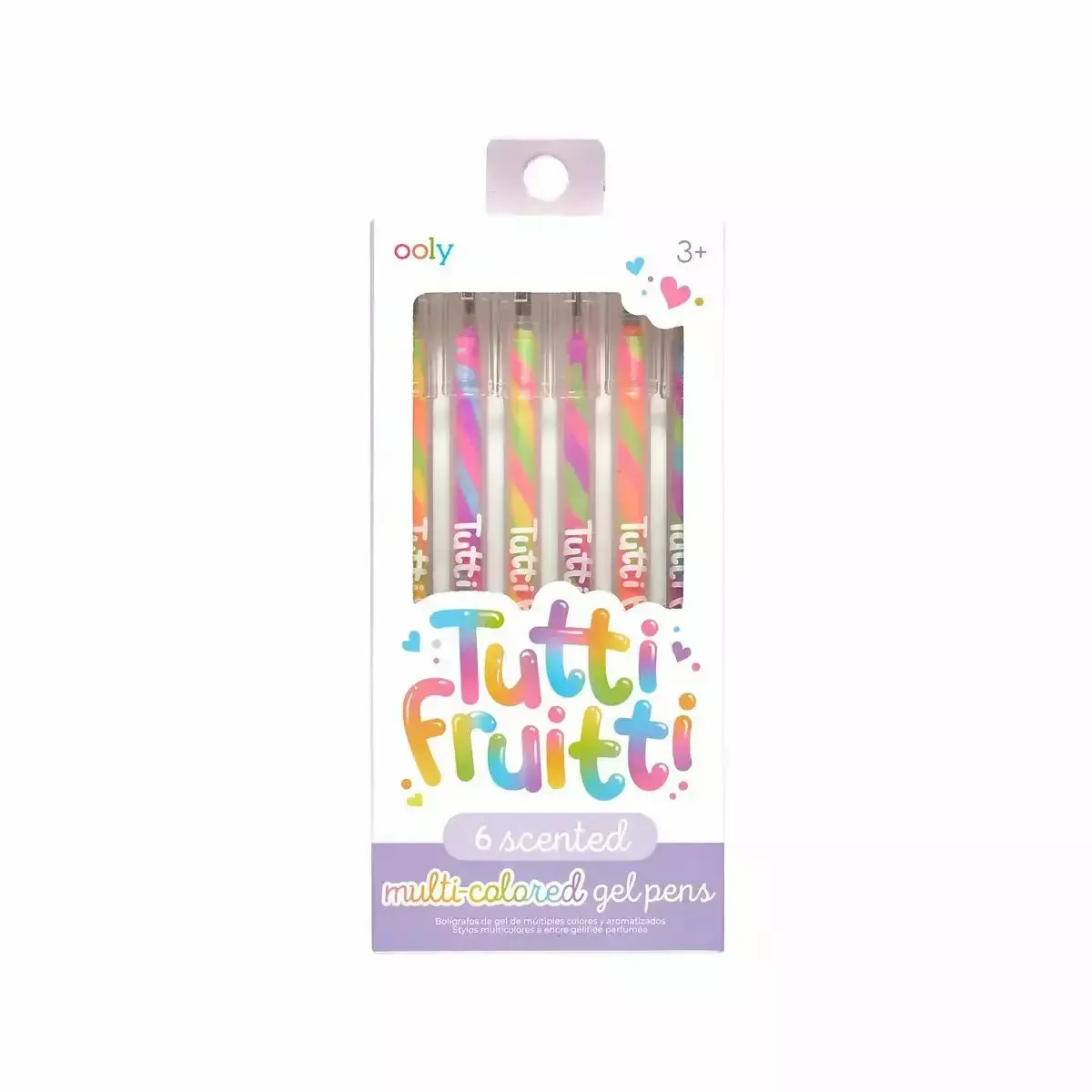 Ooly Tutti Fruitti Scented Colored Gel Pens- Set of 6
