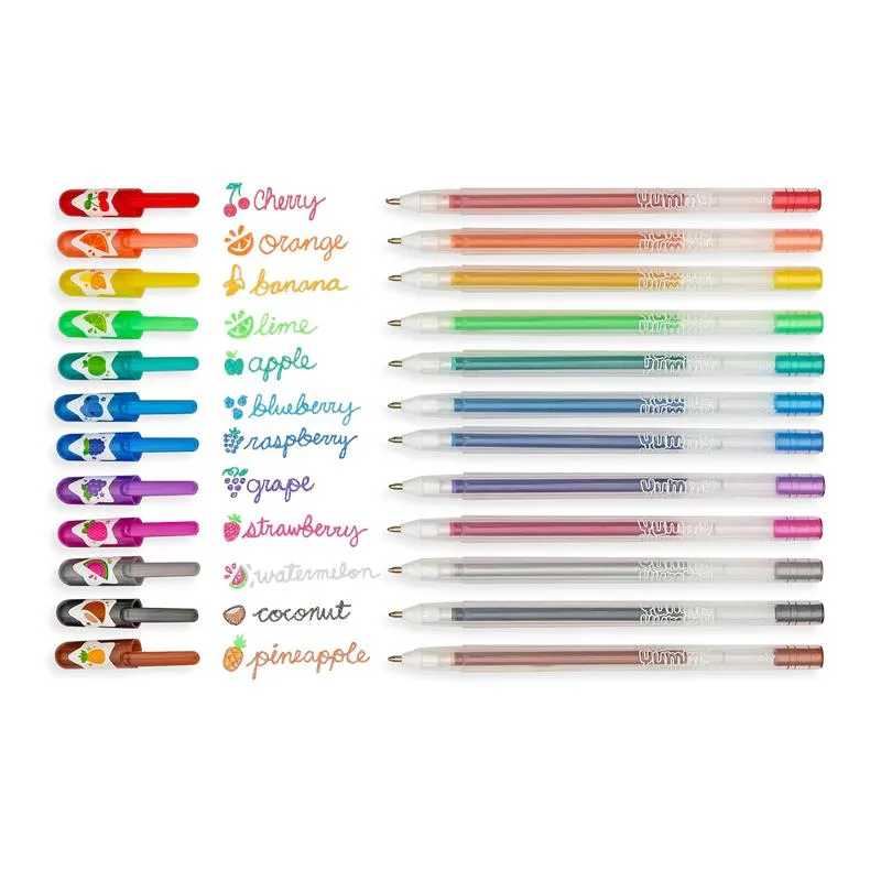 Ooly yummy yummy scented glitter gel pens
