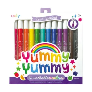 Ooly Yummy Yummy Scented Markers - Set of 12