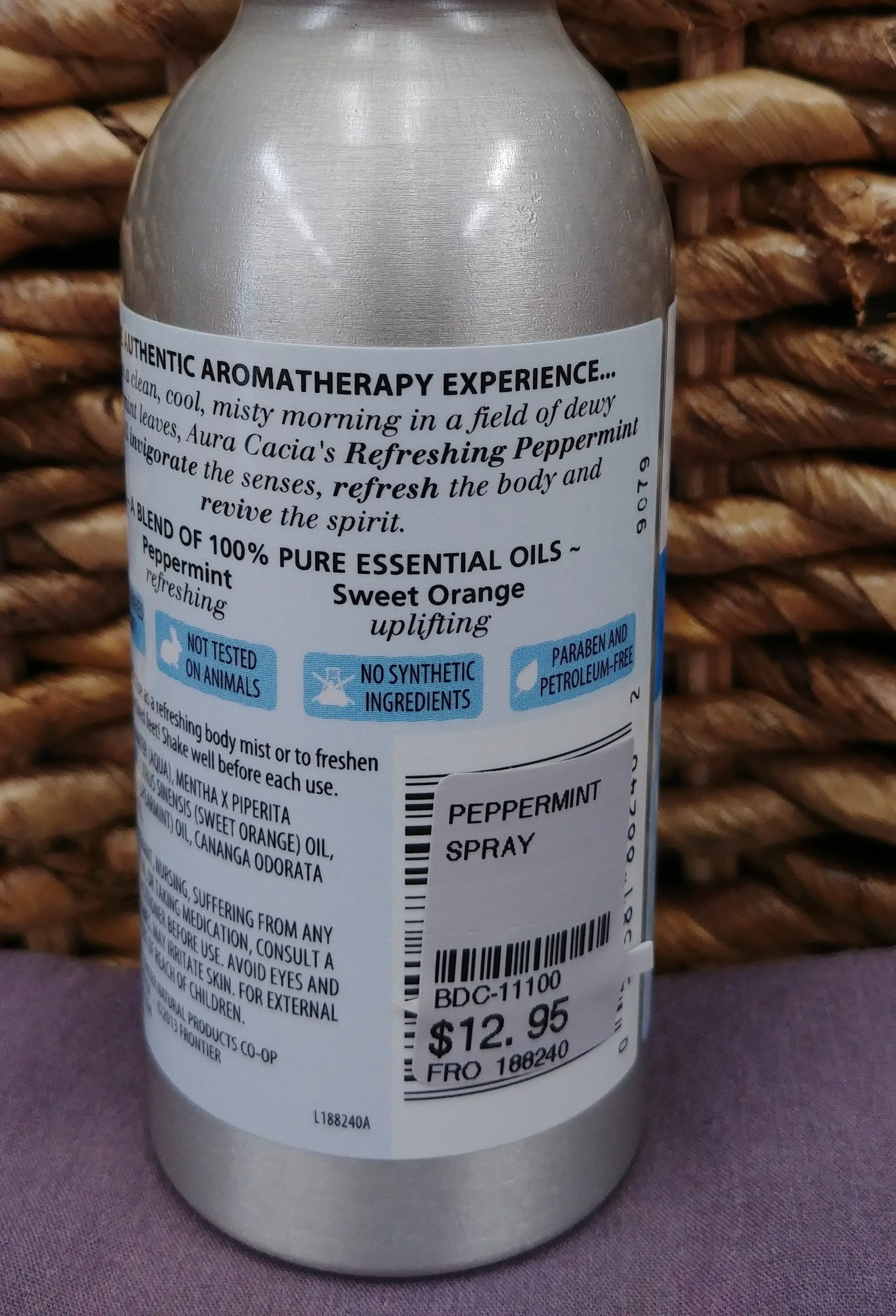 Peppermint Refreshing Room And Body Mist