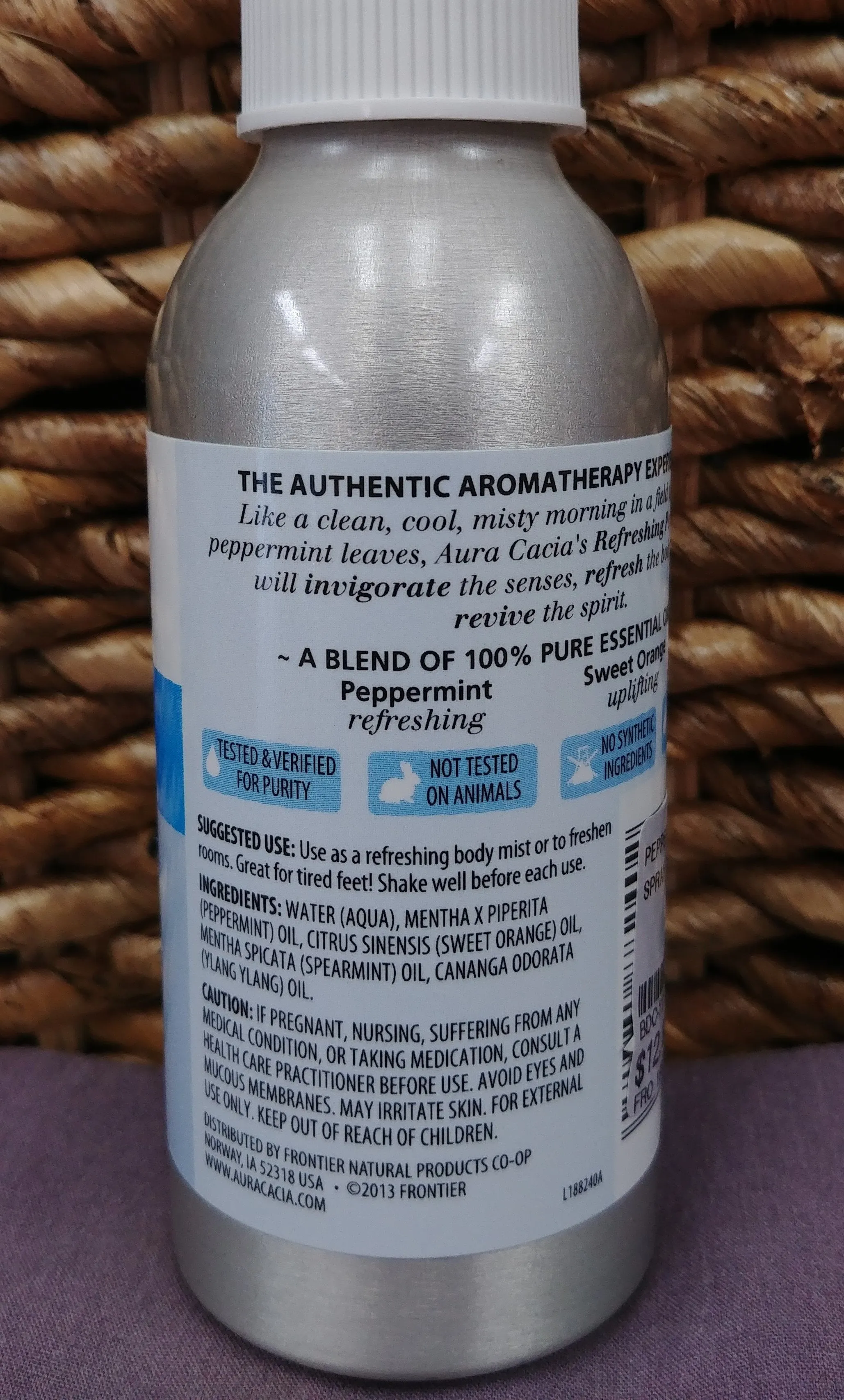 Peppermint Refreshing Room And Body Mist
