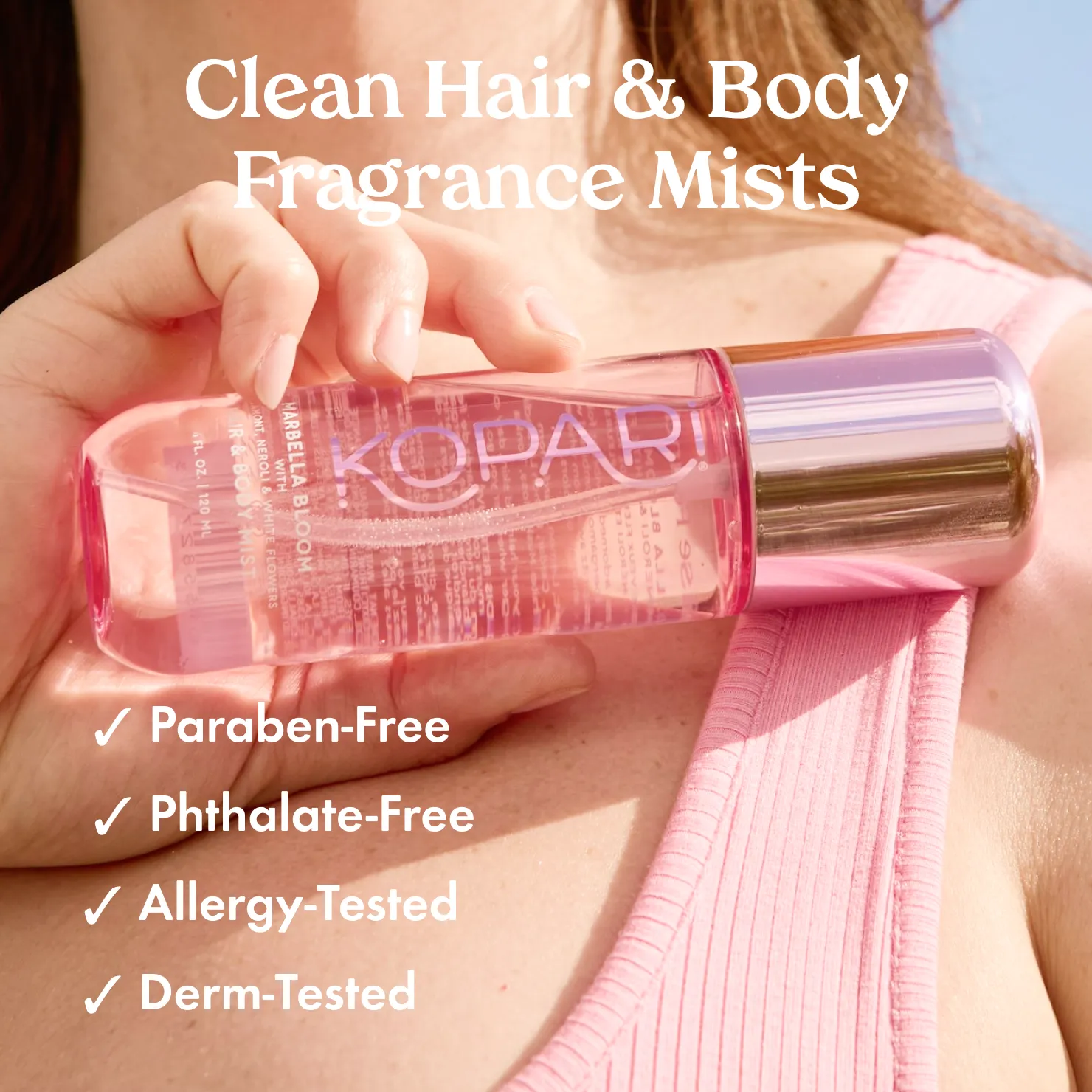 Pink Peony Hair & Body Fragrance Mist