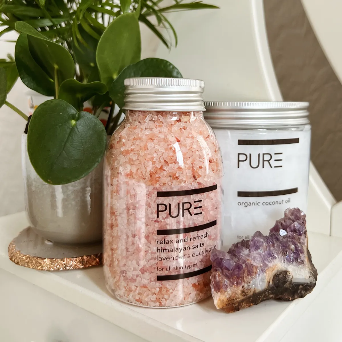 PURE Himalayan Bath Salts (290g)
