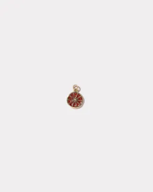 Sliced Fruit Charm - Grapefruit