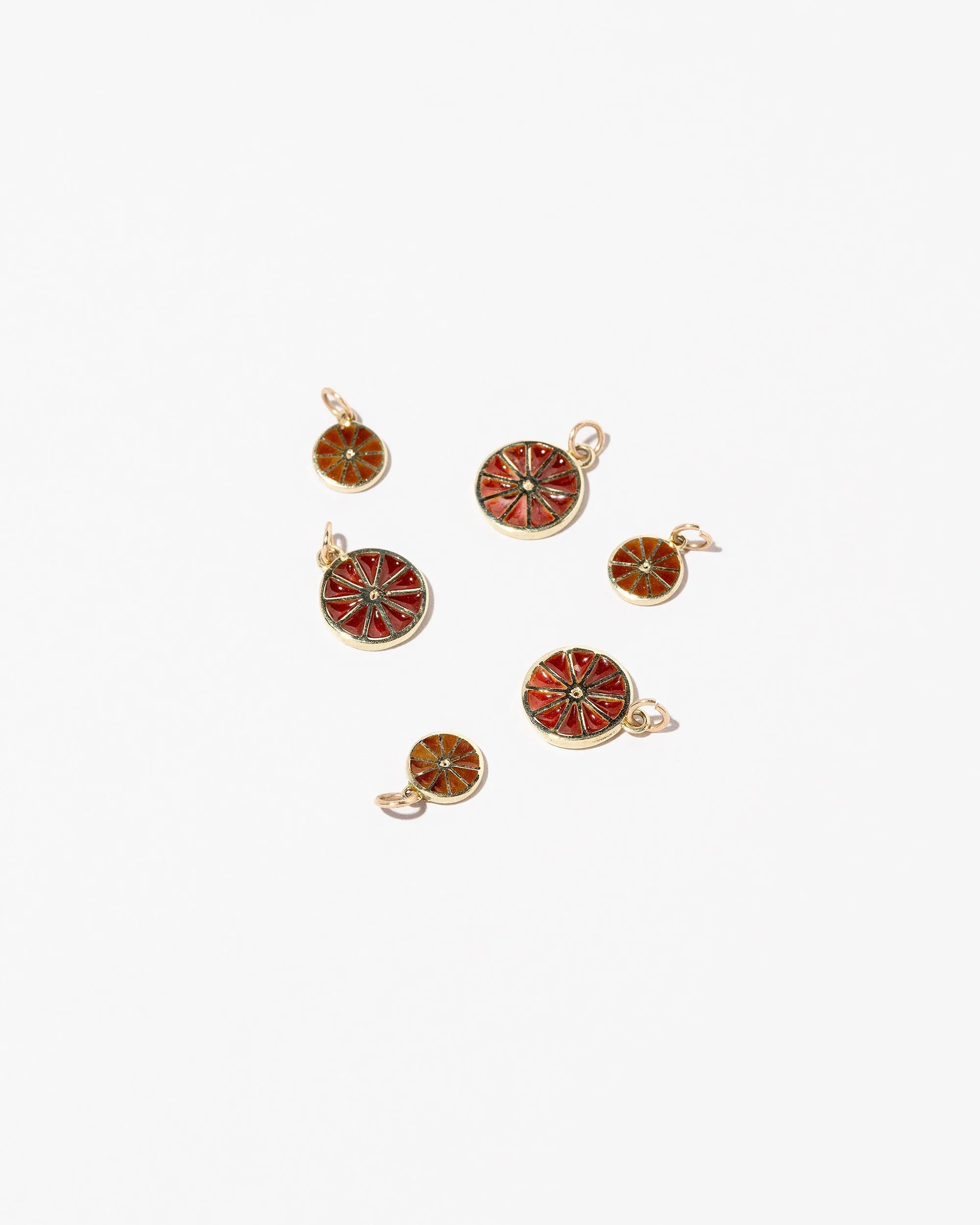 Sliced Fruit Charm - Grapefruit