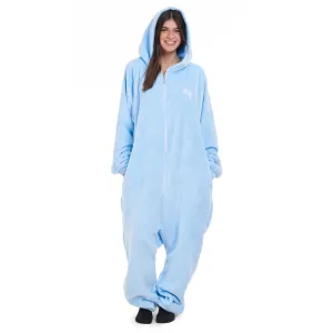 Snuggs Blanket Onesie Light blue