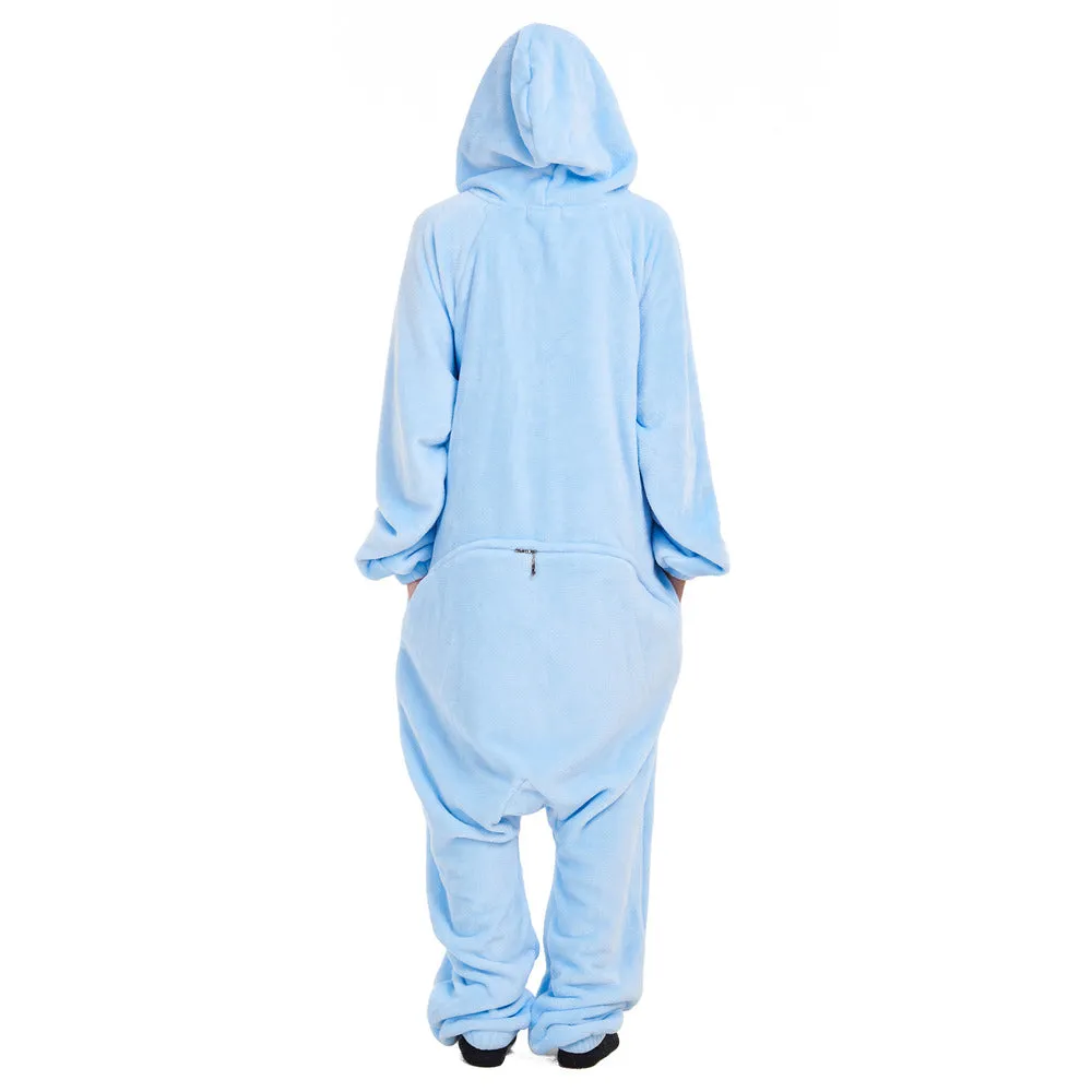 Snuggs Blanket Onesie Light blue