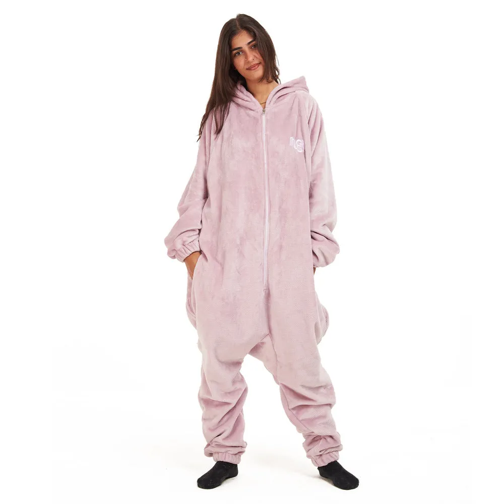 Snuggs Blanket Onesie Light Mauve