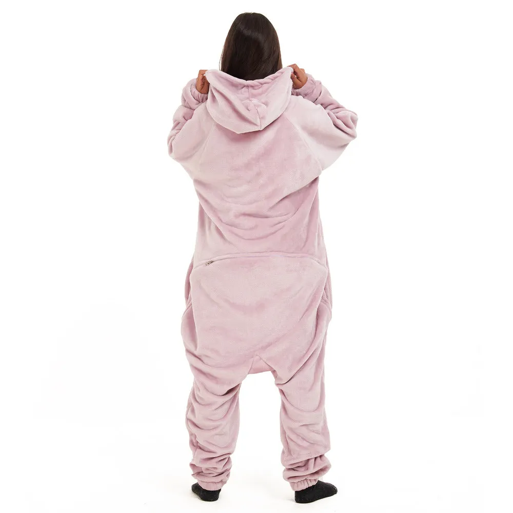 Snuggs Blanket Onesie Light Mauve