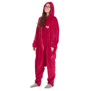 Snuggs Blanket Onesie Red