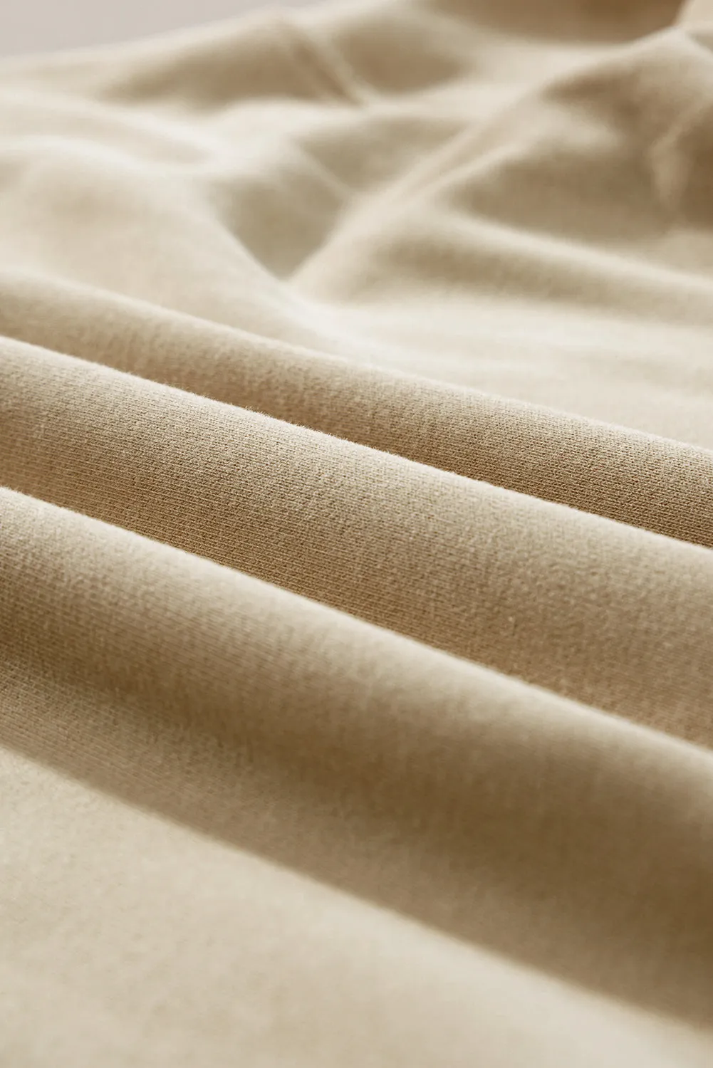 Solid Fleece Crewneck Sweatshirt