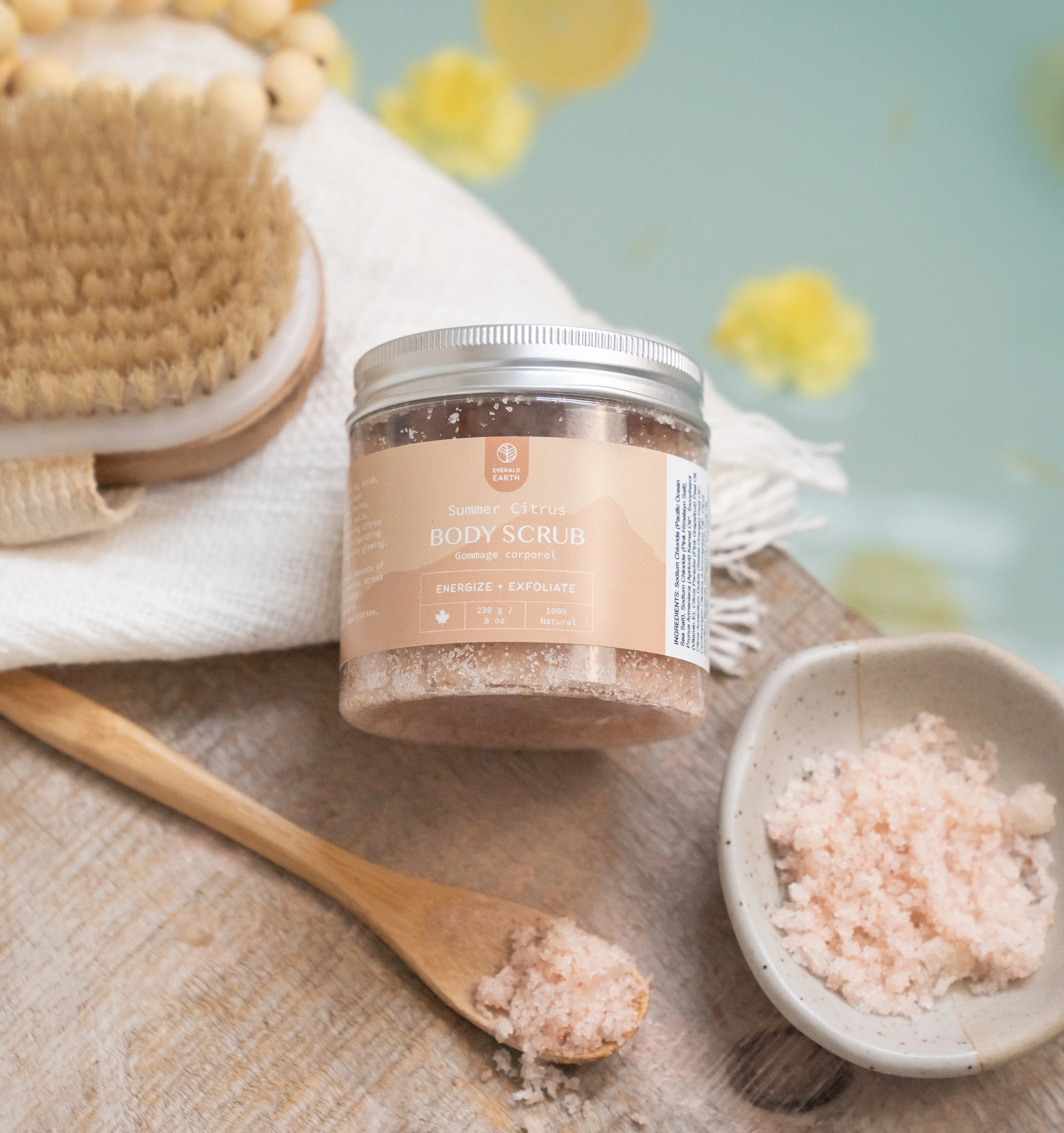 Summer Citrus Body Salt Scrub