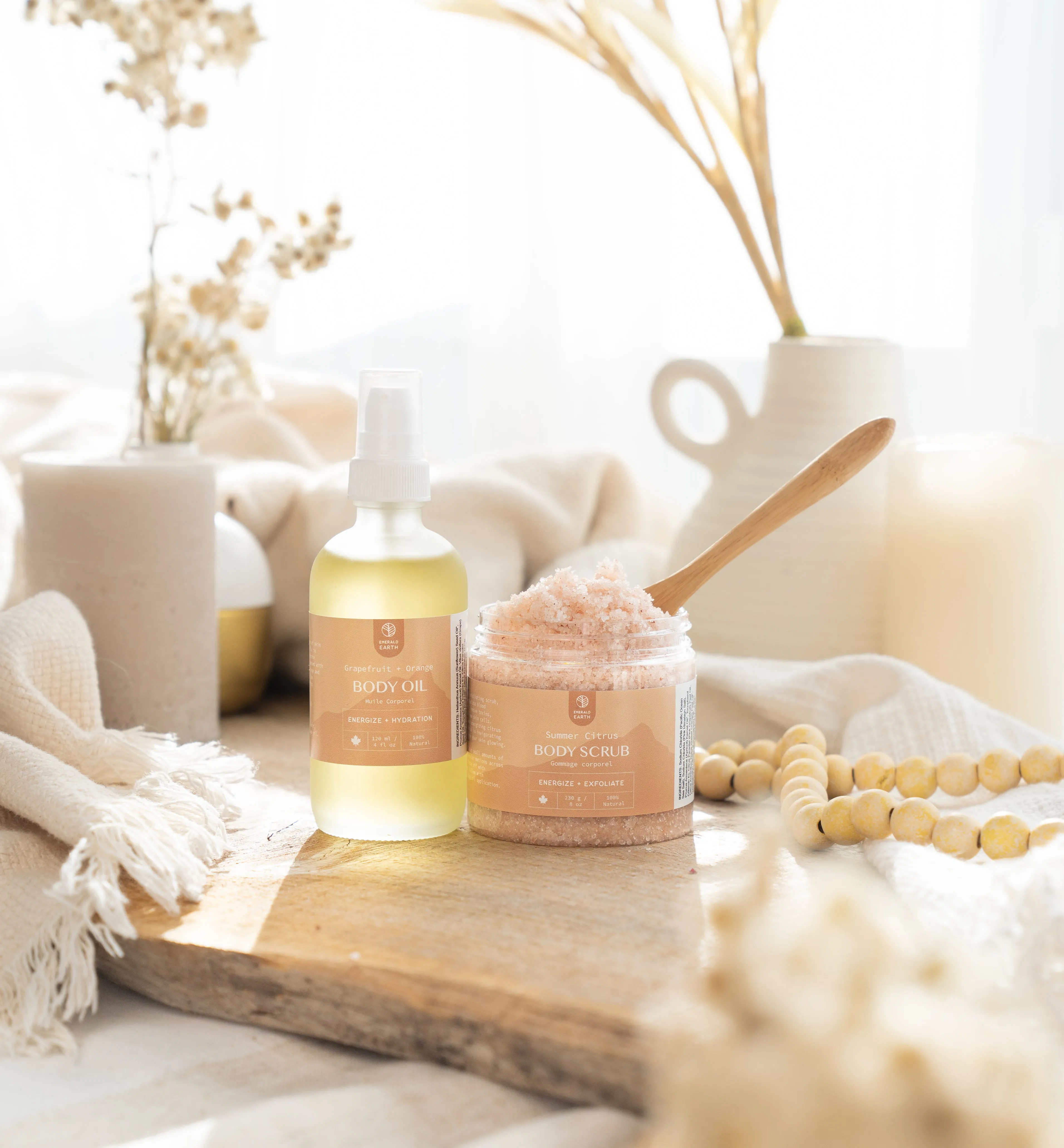 Summer Citrus Body Salt Scrub